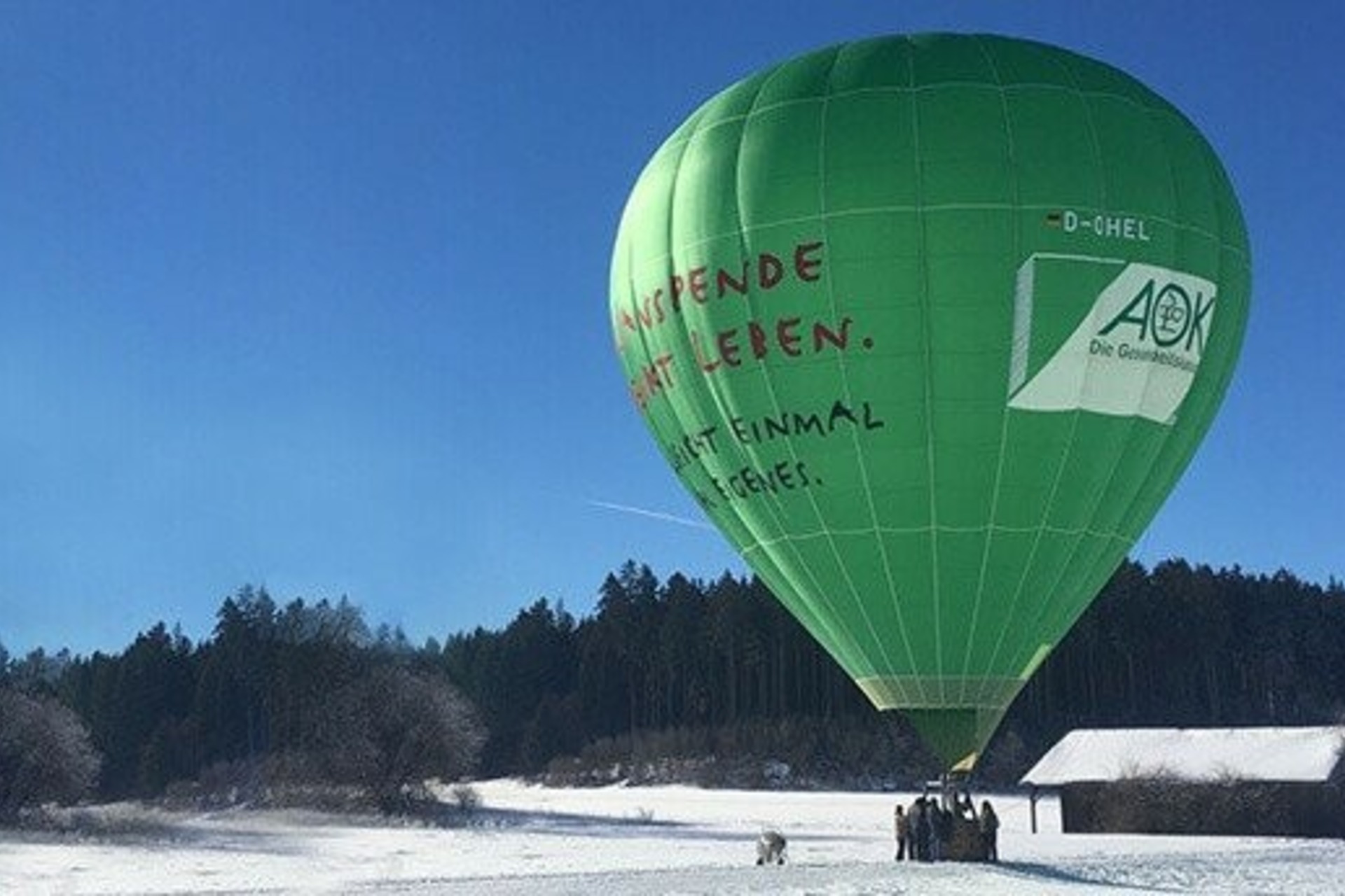 Ballonfahrt