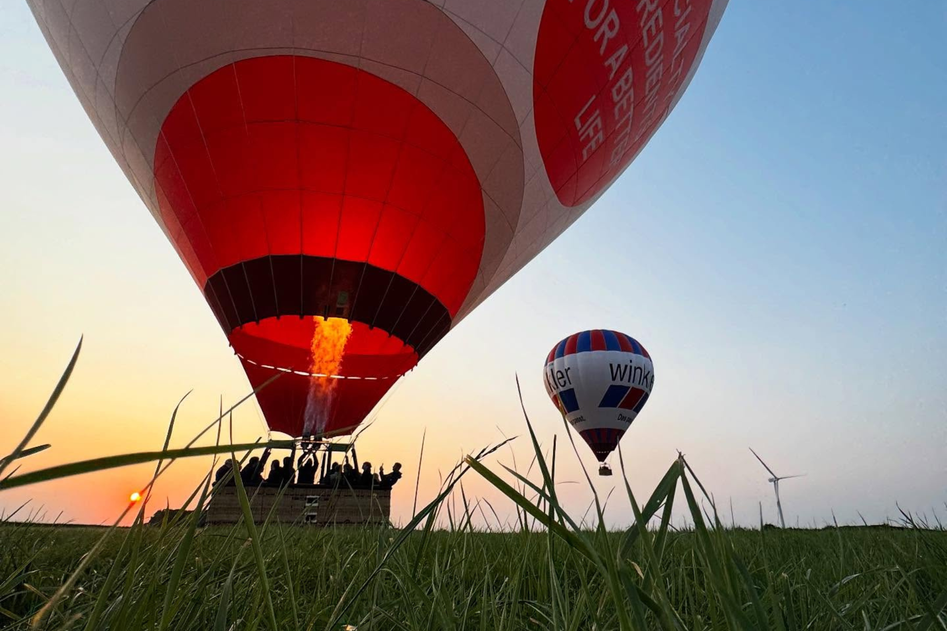 Ballonfahrt
