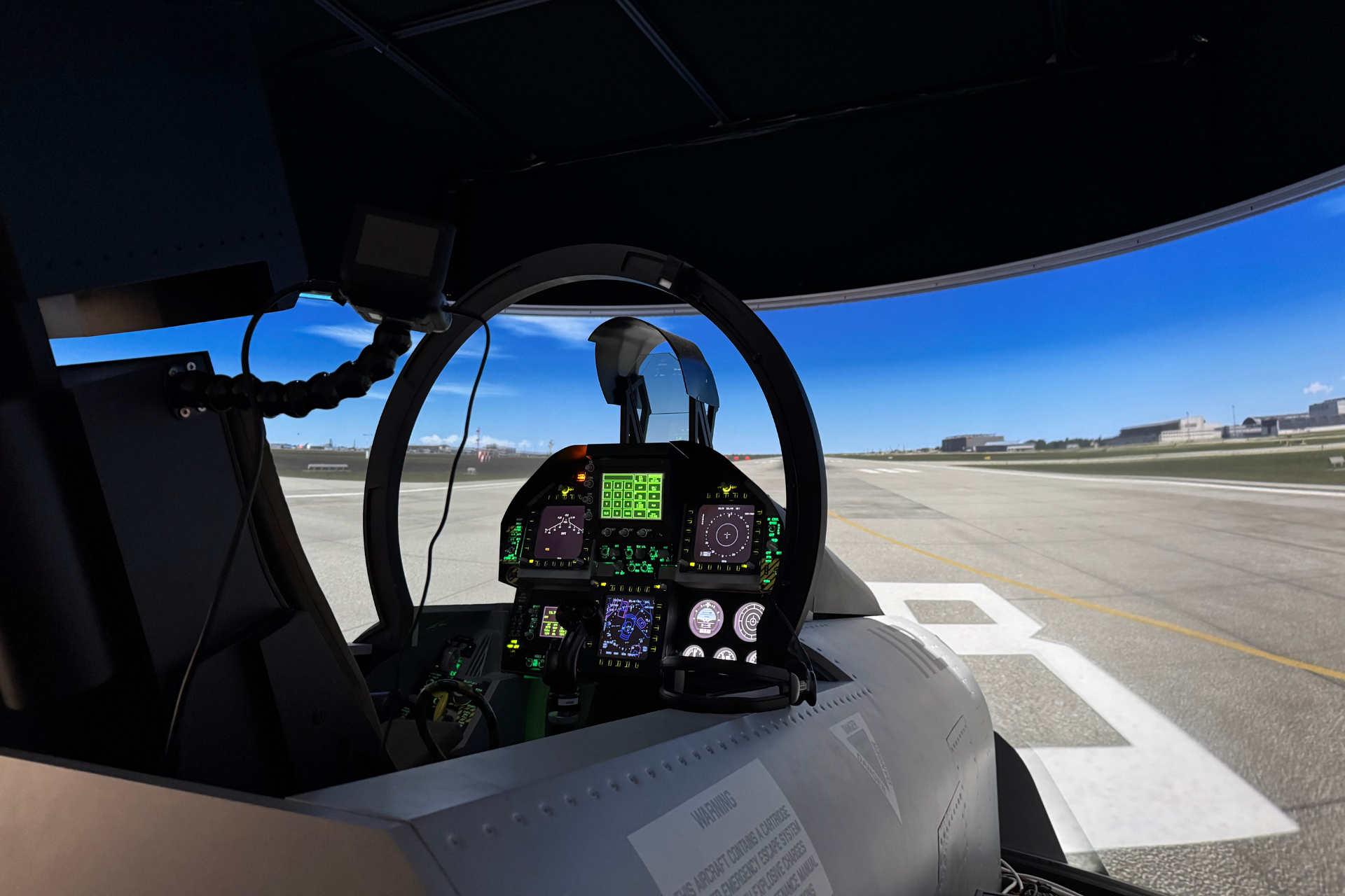 Flugsimulator Kampfjet F-18