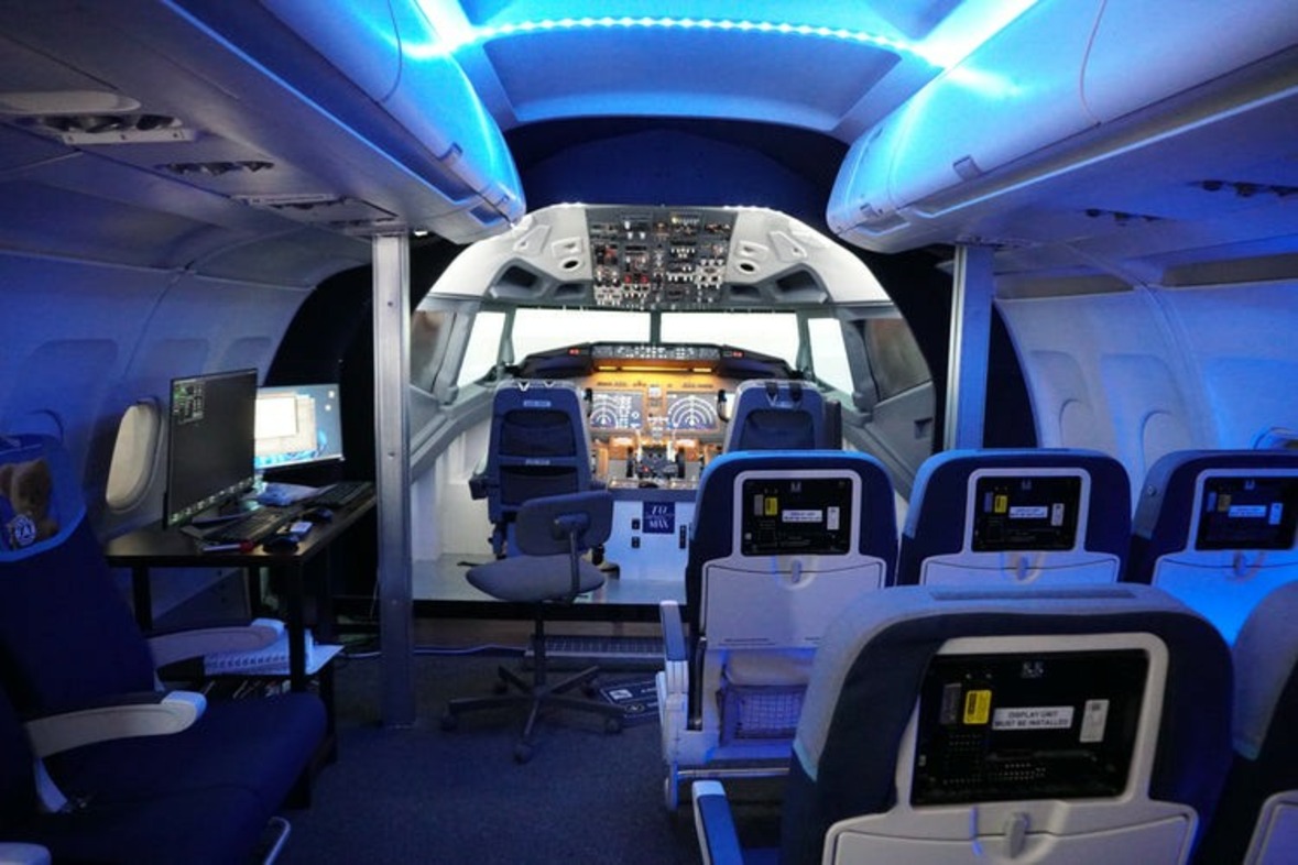 Flugsimulator Boeing 737 MAX: Economy Class