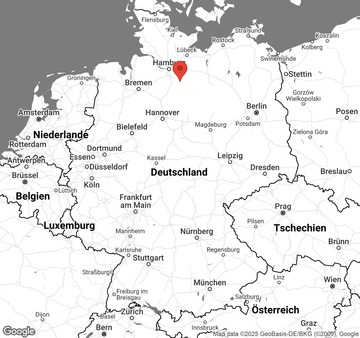 Karte von Ballonfahrt