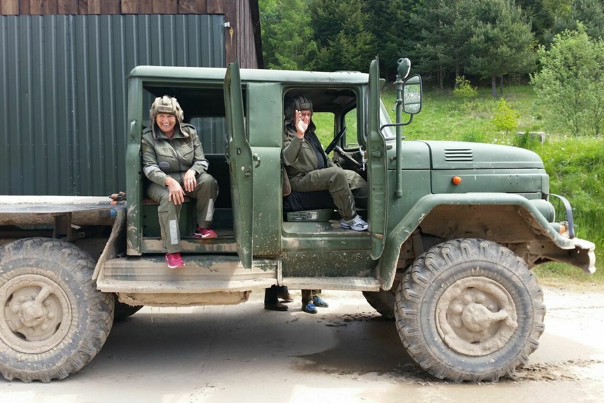 Mitfahren im LKW | Militär-Truck ZIL 6x6