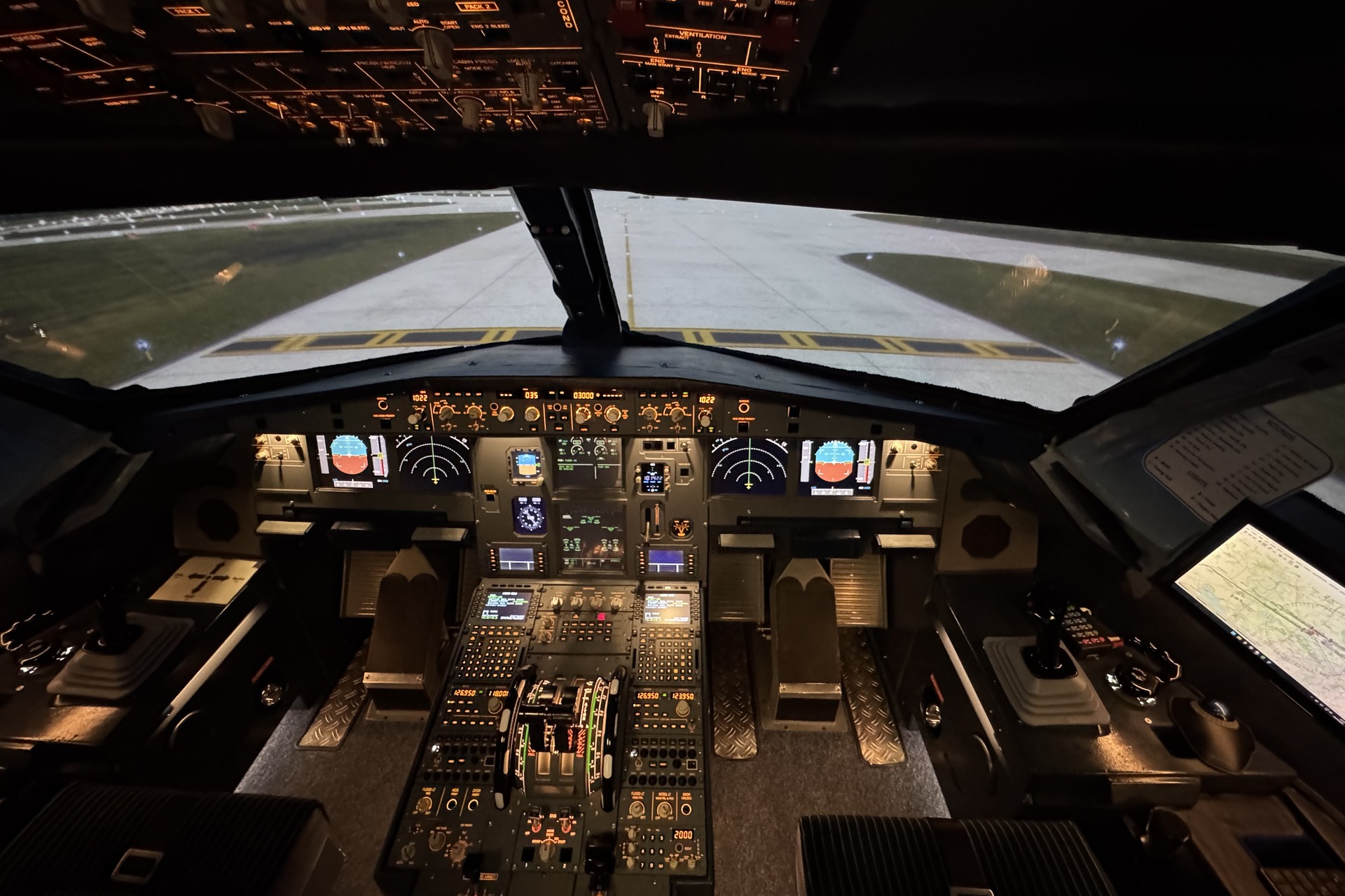 Flugsimulator A320