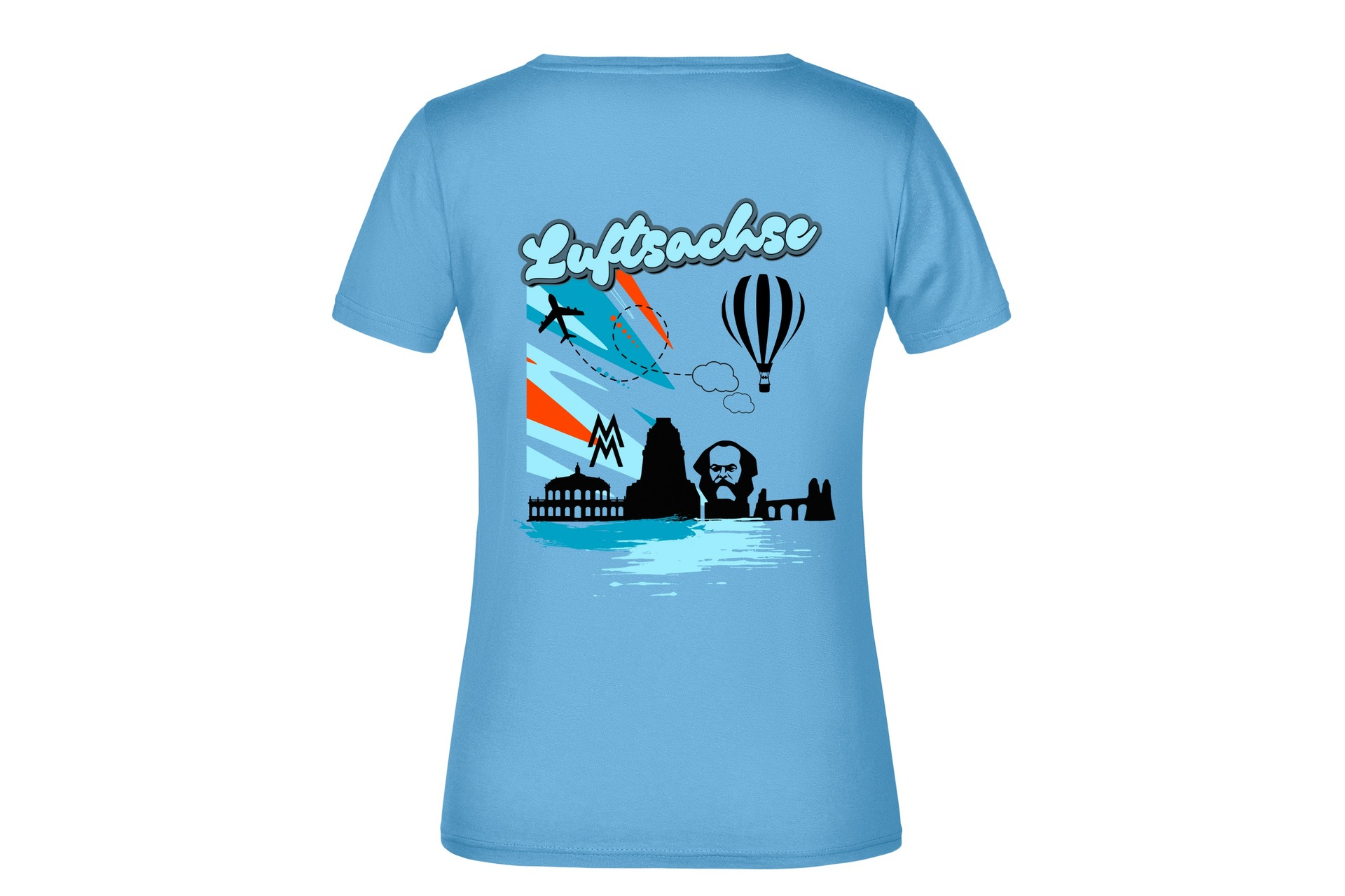T-Shirt "Luftsachse"