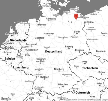 Karte von Ballonfahrt