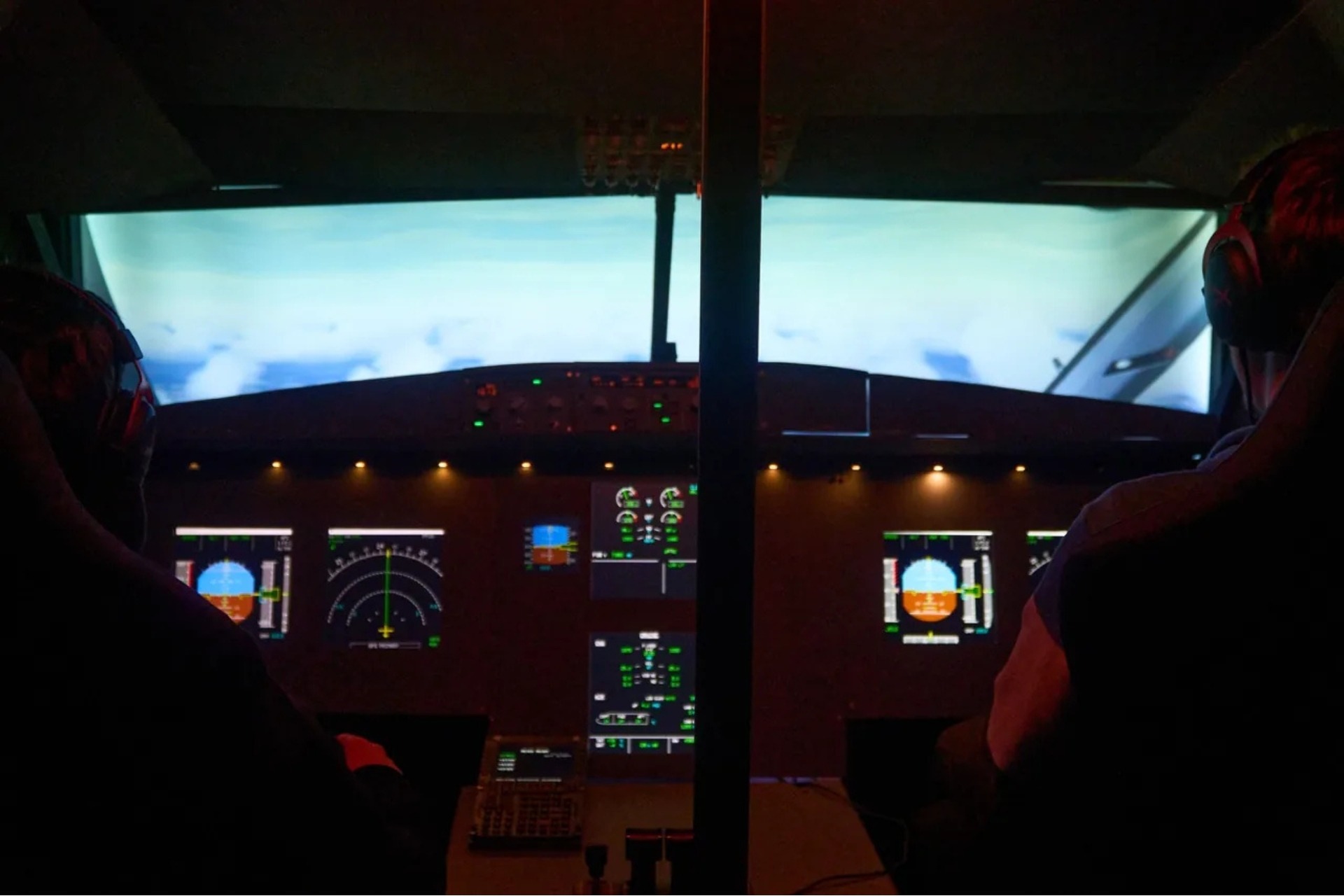 Flugsimulator Airbus A320 Long Flight