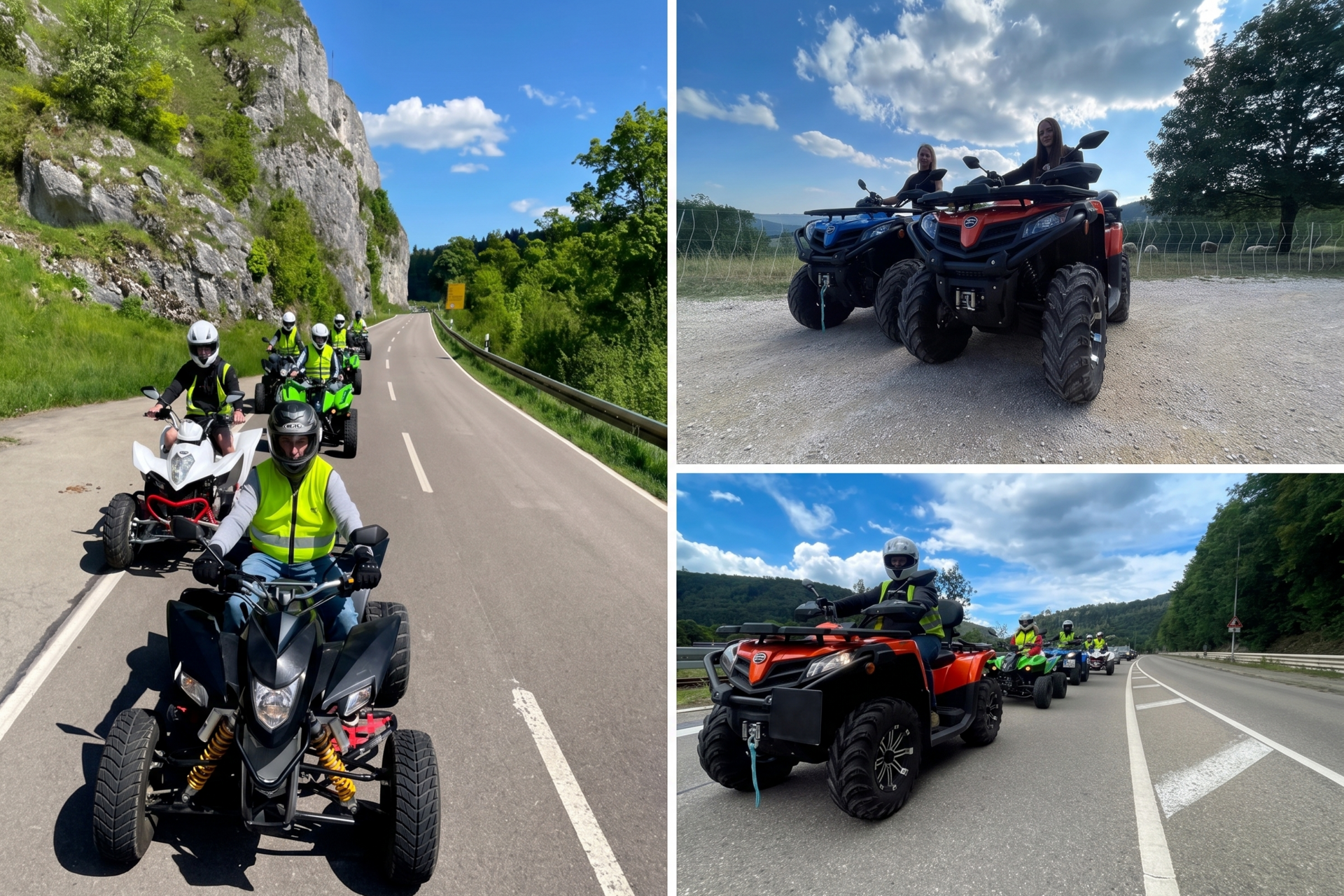 Quad fahren: Erlebnistour Donautal