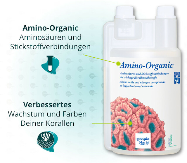 Dieses Bild zeigt die Vorteile von Tropic Tropic Marin Amino-Organic