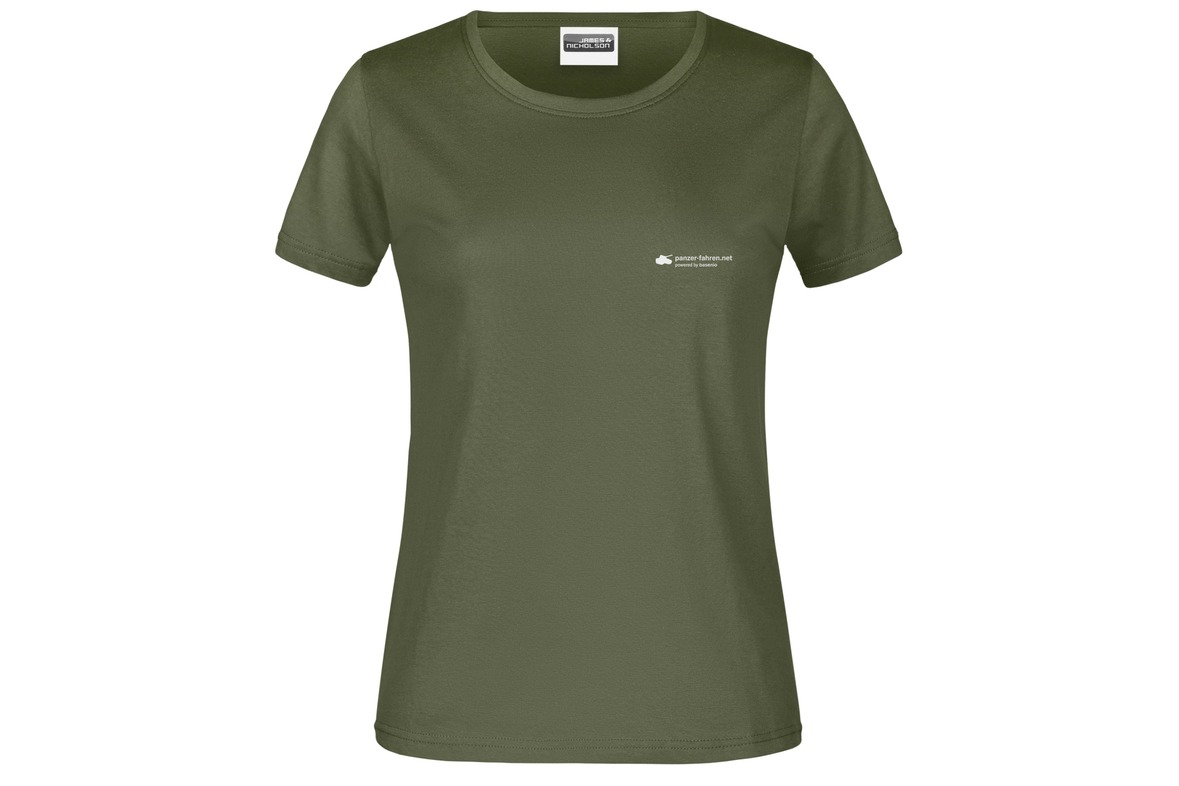 T-Shirt "Bis einer flennt!" für Damen hinten