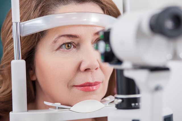 Auge, Arzt, augen lasern, Untersuchung