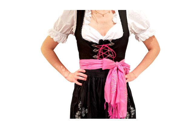 Dirndl Schleife | links