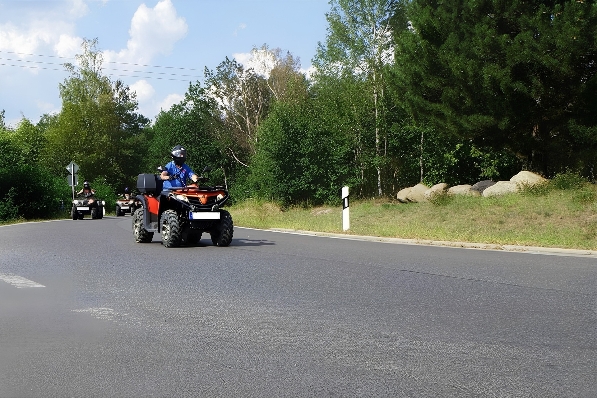 Quad fahren: Schnuppertour