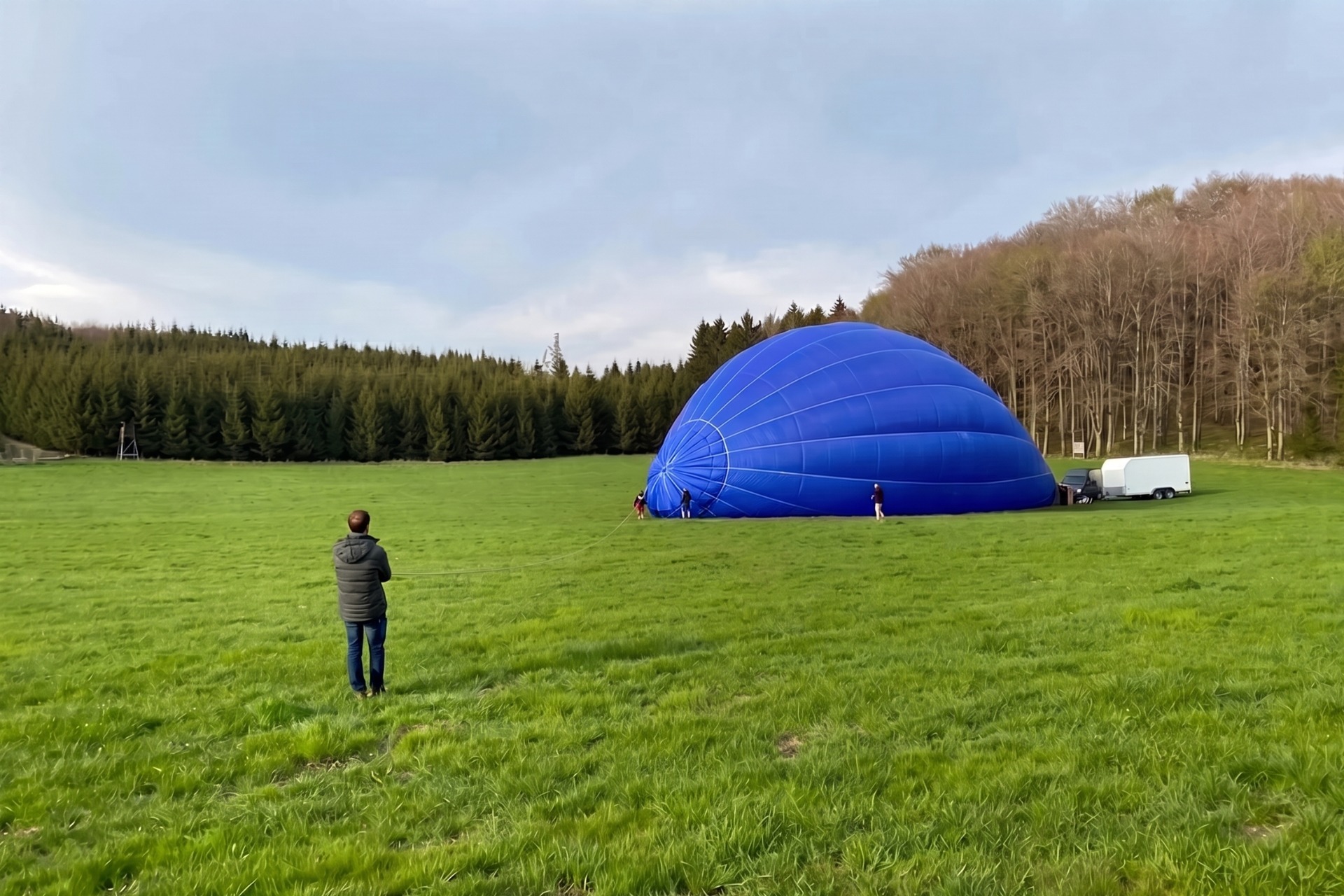 Ballonfahrt: exklusiv für Zwei