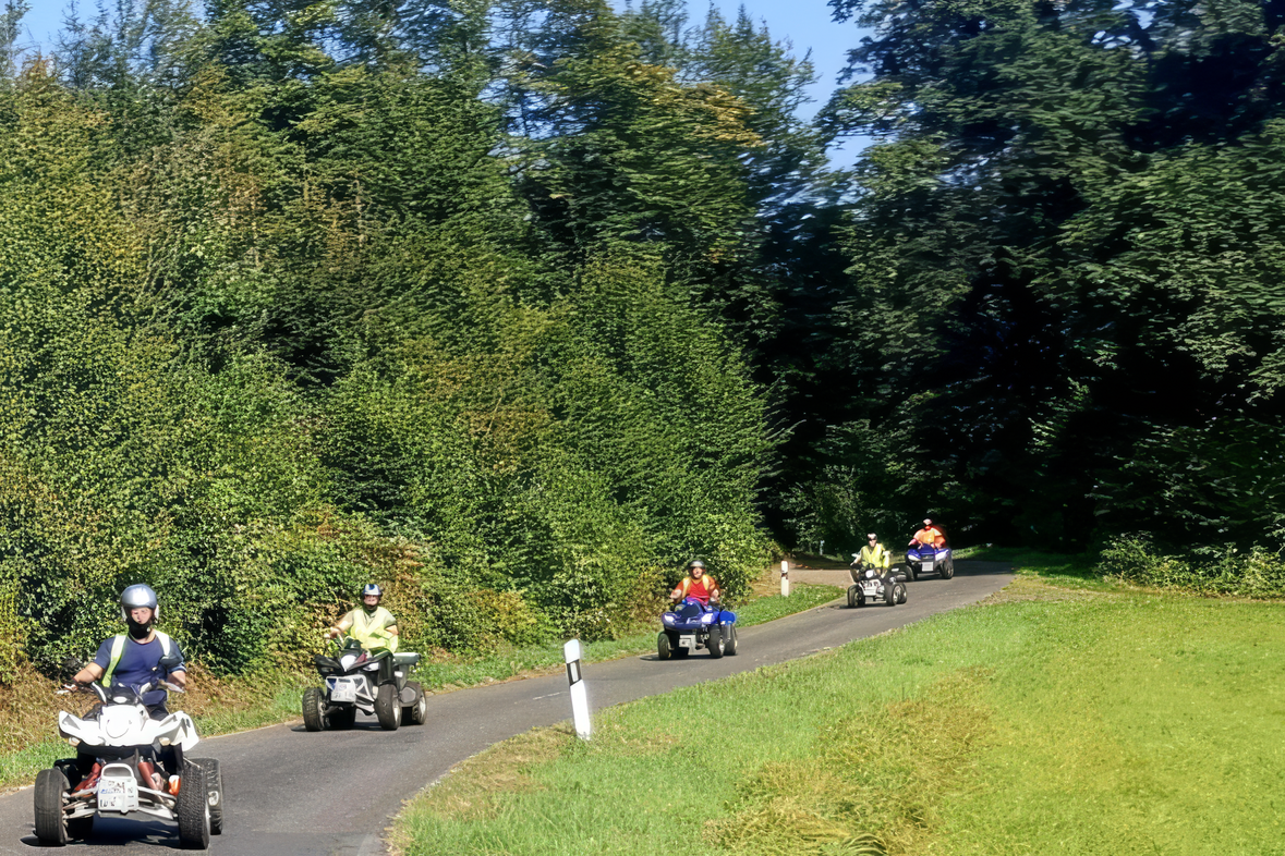 Quad fahren: Schnuppertour