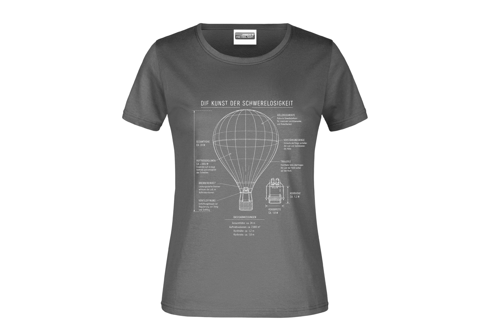 T-Shirt Die Kunst der Schwerelosigkeit
