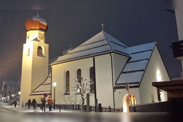 kirche, kapelle, winter, schnee, gemütlich