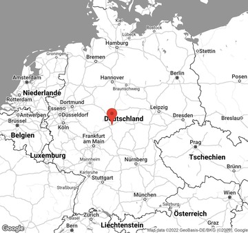 Karte von Ballonfahrt