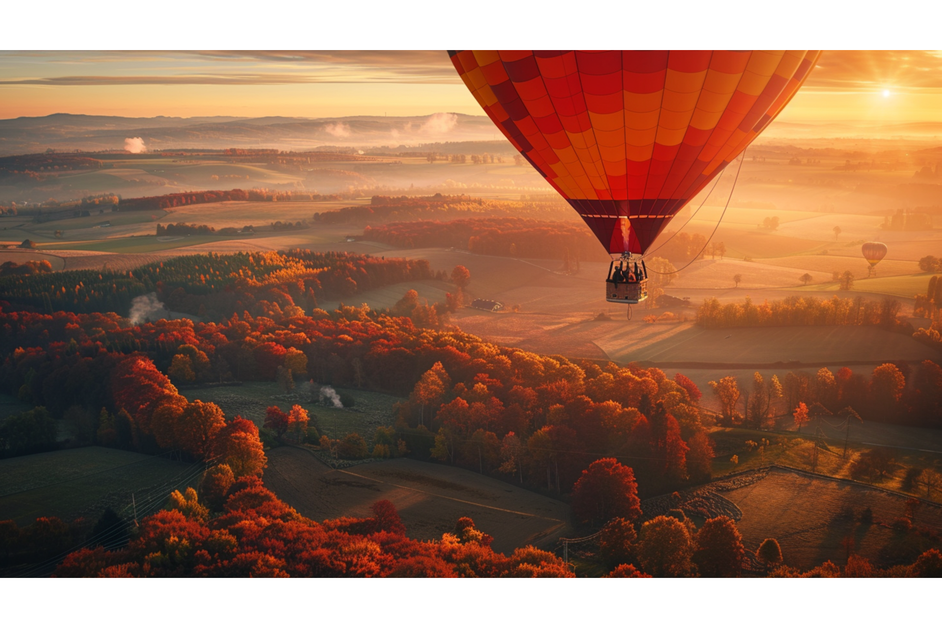 Romantik Ballonfahrt