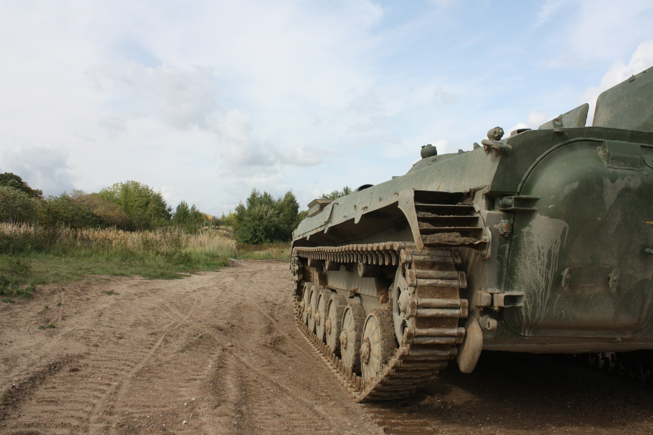 BMP fahren in Sanitz, Panzer fahren, Foto basenio.de