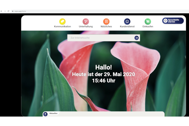 Nepos | Browser für Senioren