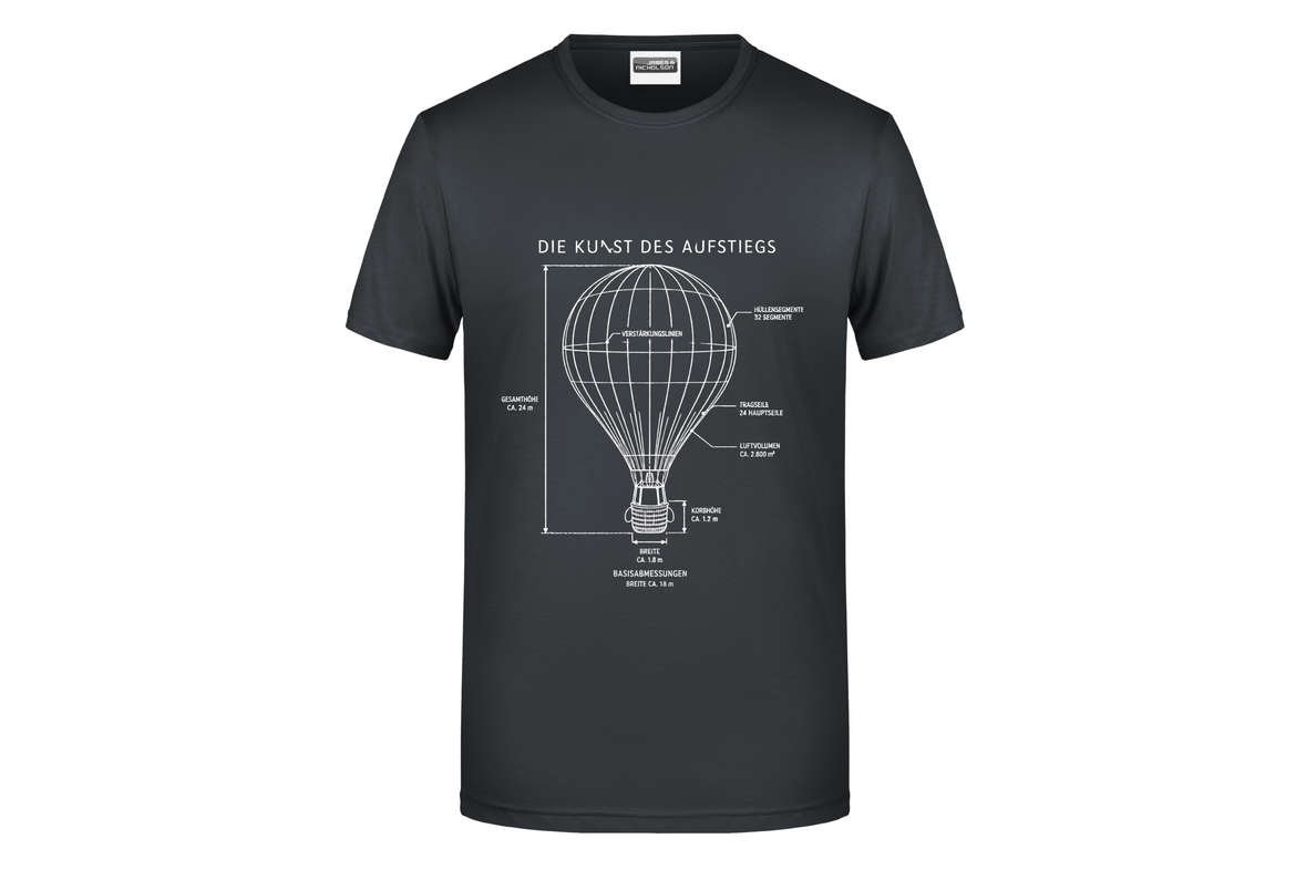 T-Shirt Die Kunst des Aufstiegs