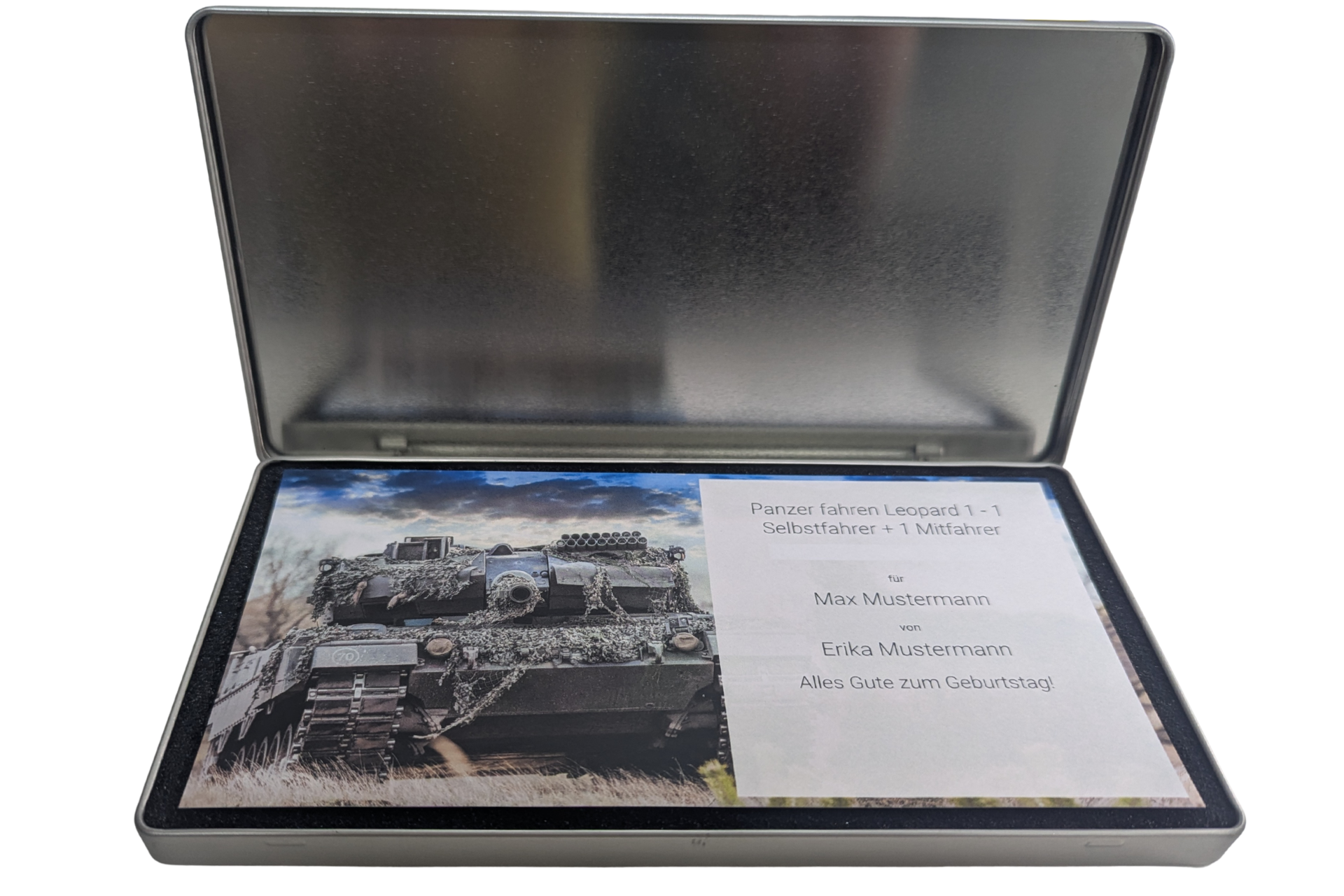 Geschenkbox: Panzer