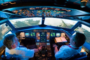 Flugsimulator A320