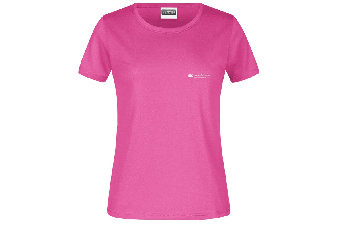 T-Shirt "Bis einer flennt!" für Damen hinten