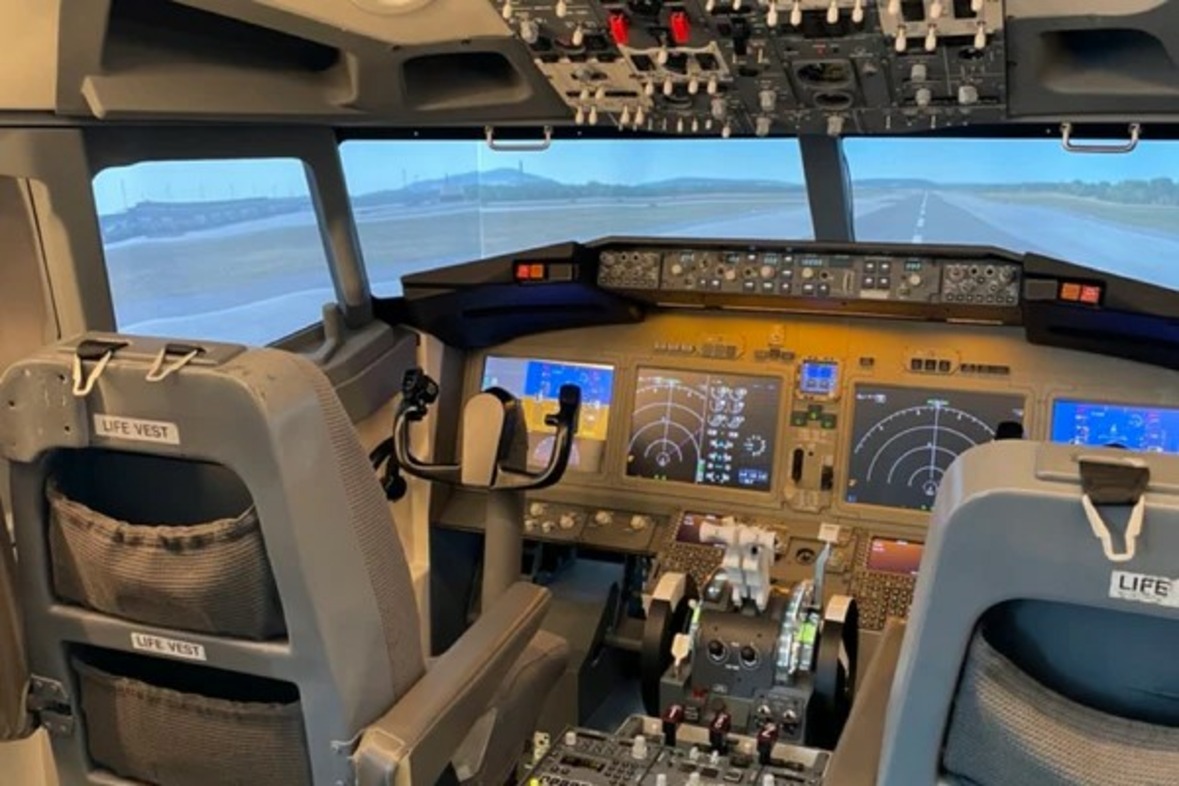 Flugsimulator Boeing 737 MAX: Business Class