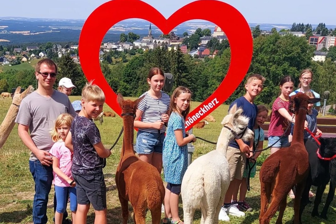 Alpakawanderung: Über Berg und Tal