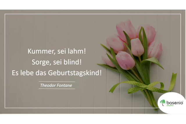 Spruch zum 70. Geburtstag