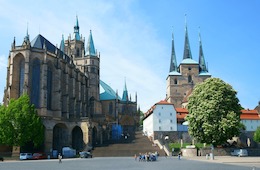 Der Erfurter Dom & die St. Severikirche Der Erfurter Dom & die St. Severikirche