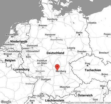 Karte von Ballonfahrt