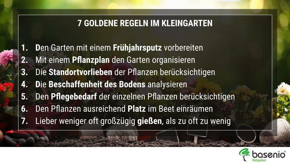 Regeln Kleingarten