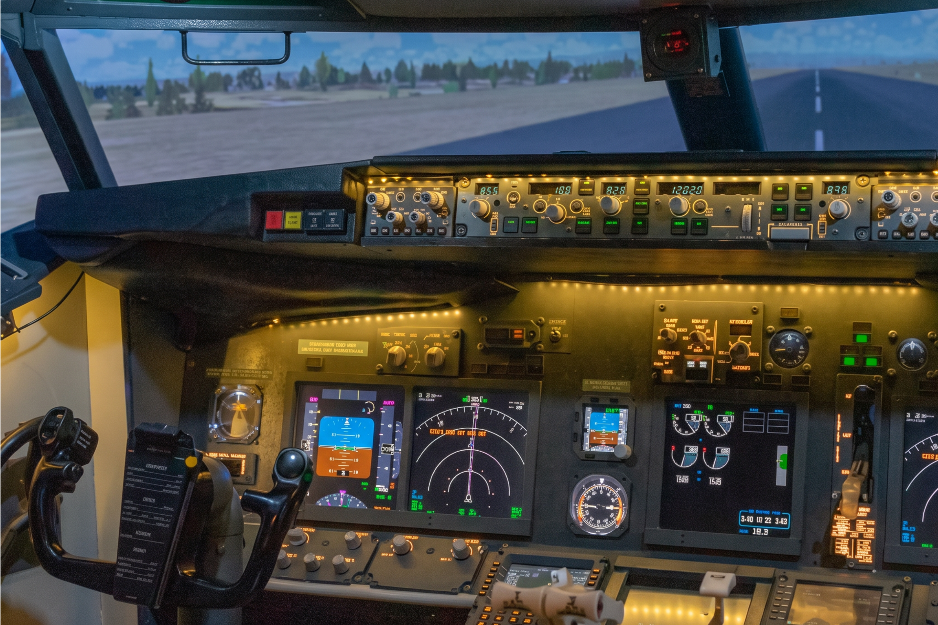 Flugsimulator Boeing 737: Combo Flight