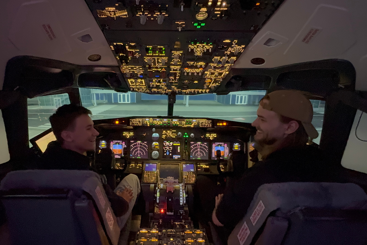 Flugsimulator Boeing 737
