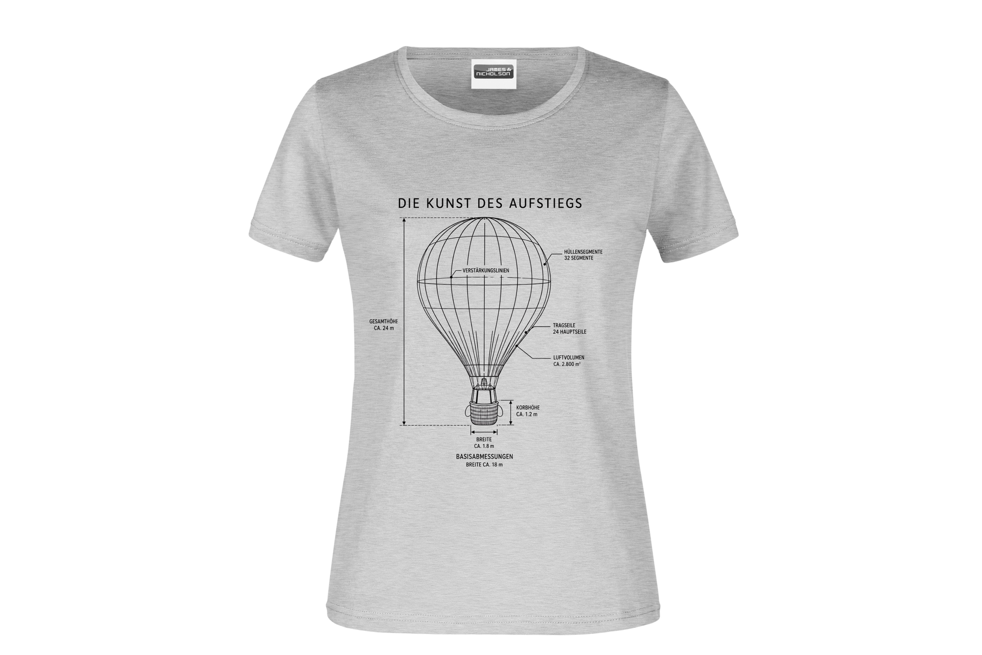 T-Shirt Die Kunst des Aufstiegs