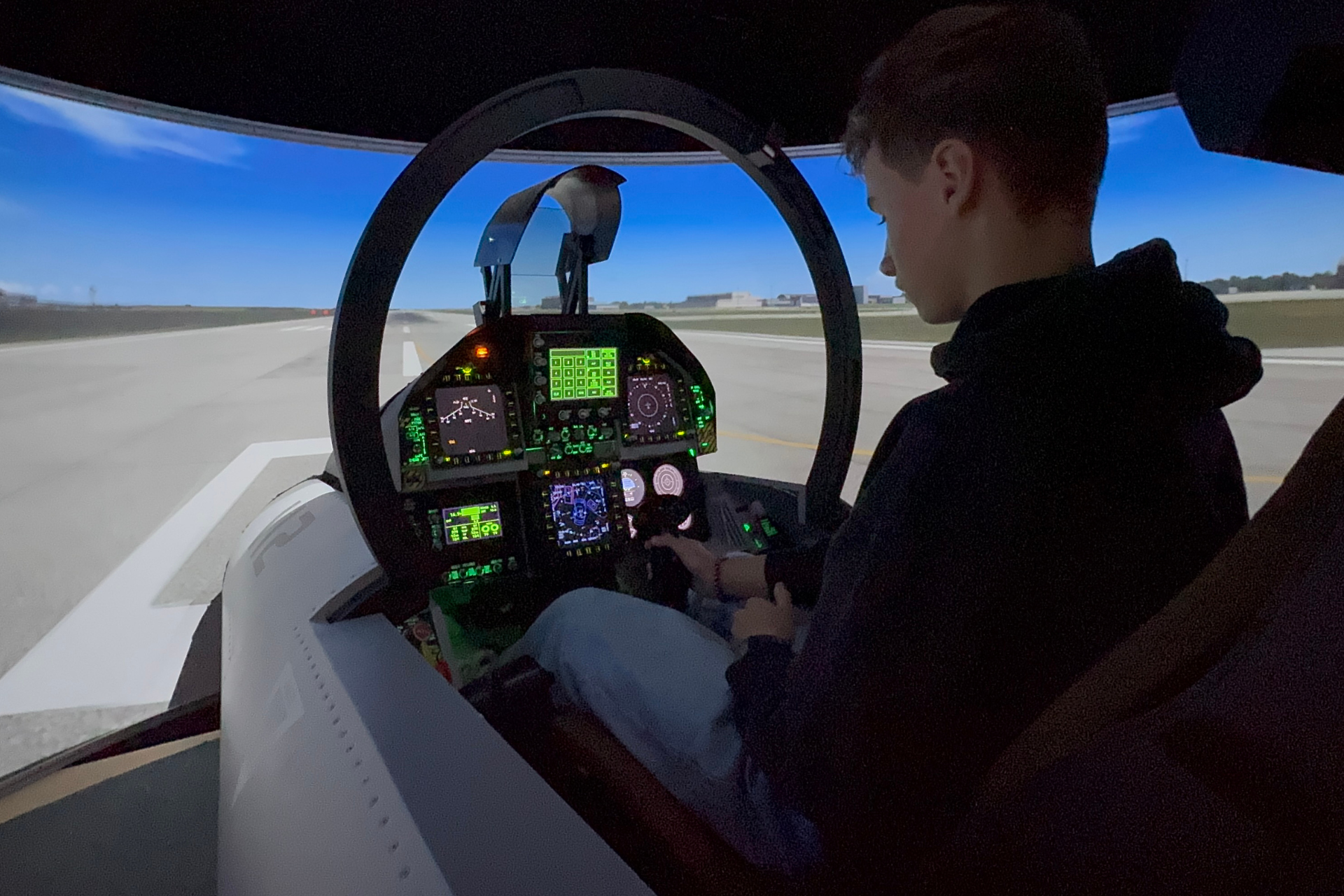Flugsimulator Kampfjet F-18