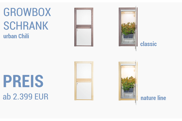 Growbox Schrank | Urban Chili