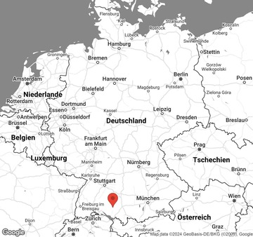 Karte von Ritteressen mit großem Rahmenprogramm