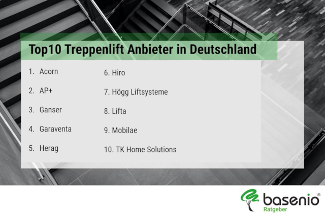 Treppenlift Anbieter