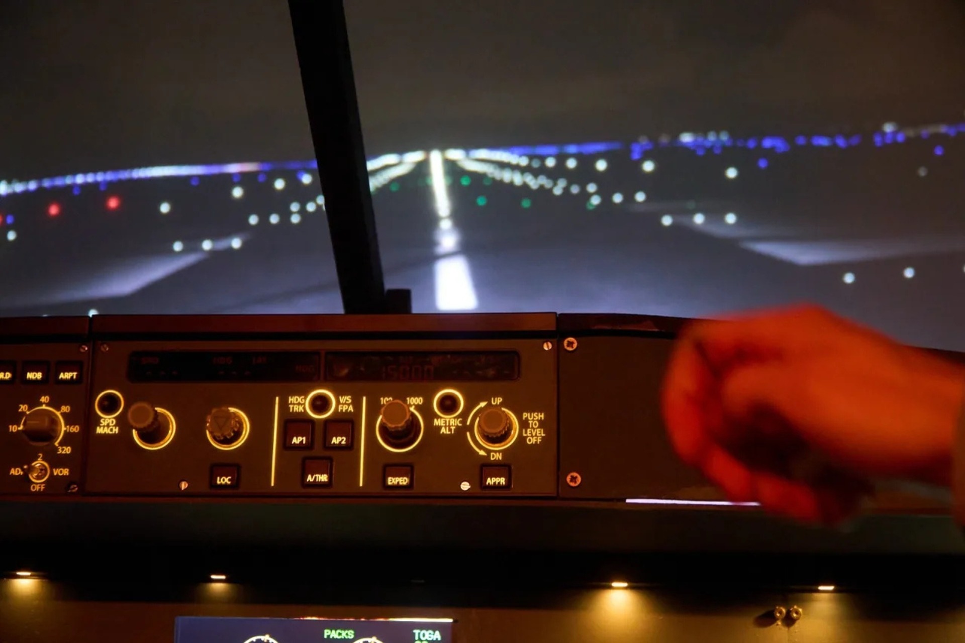 Flugsimulator Airbus A320 Long Flight