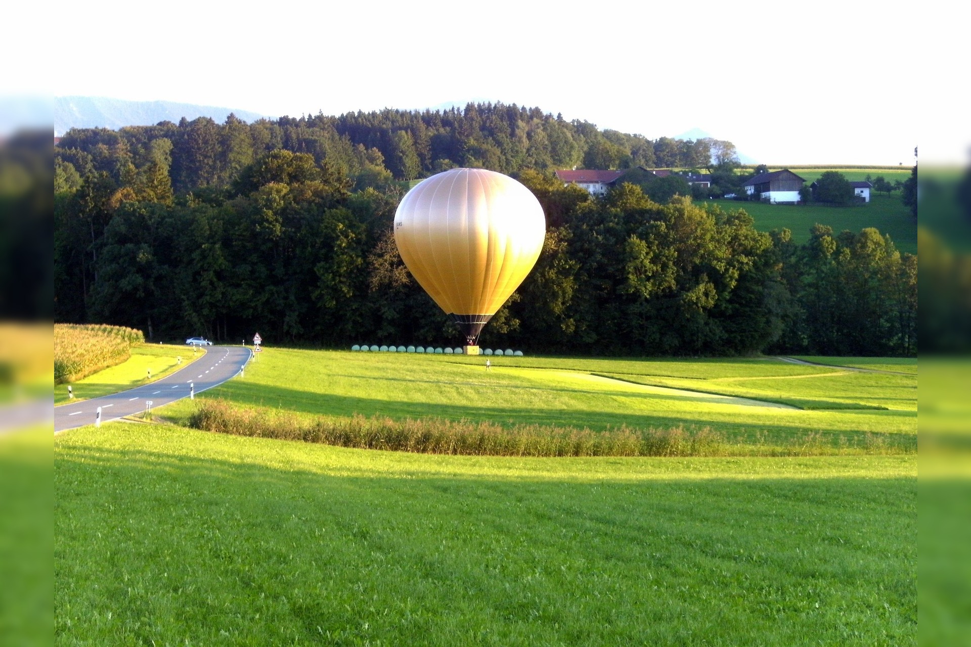 Ballonfahrt Pfälzerwald Überquerung