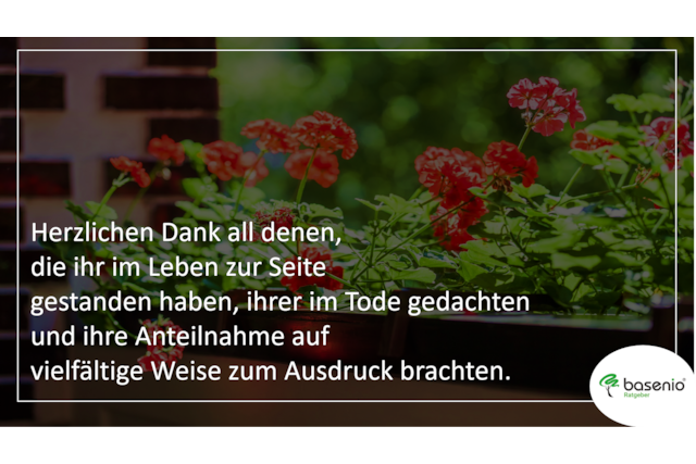 Danksagungsspruch