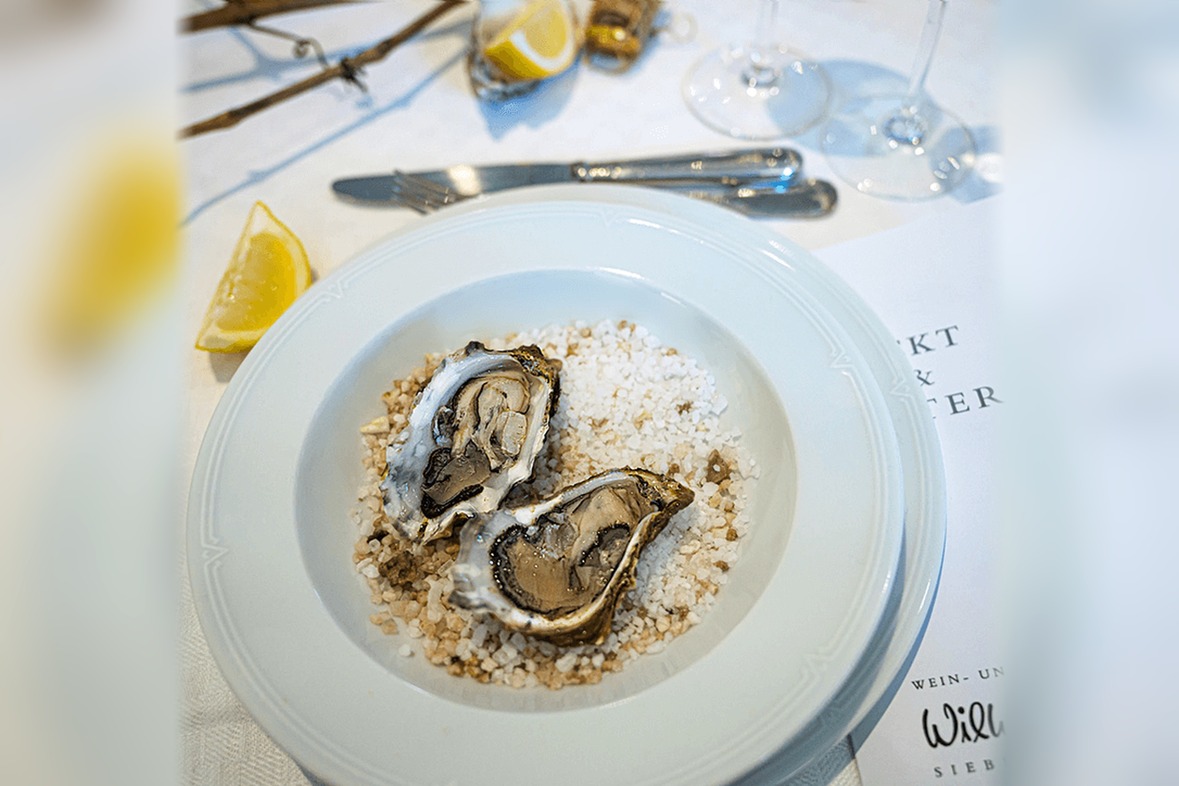 Sekt Tasting mit Austern