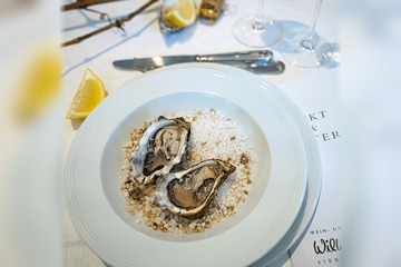 Sekt Tasting mit Austern