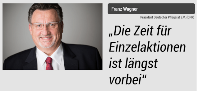 Franz Wagner, DPR, Präsident Deutscher Pflegerat