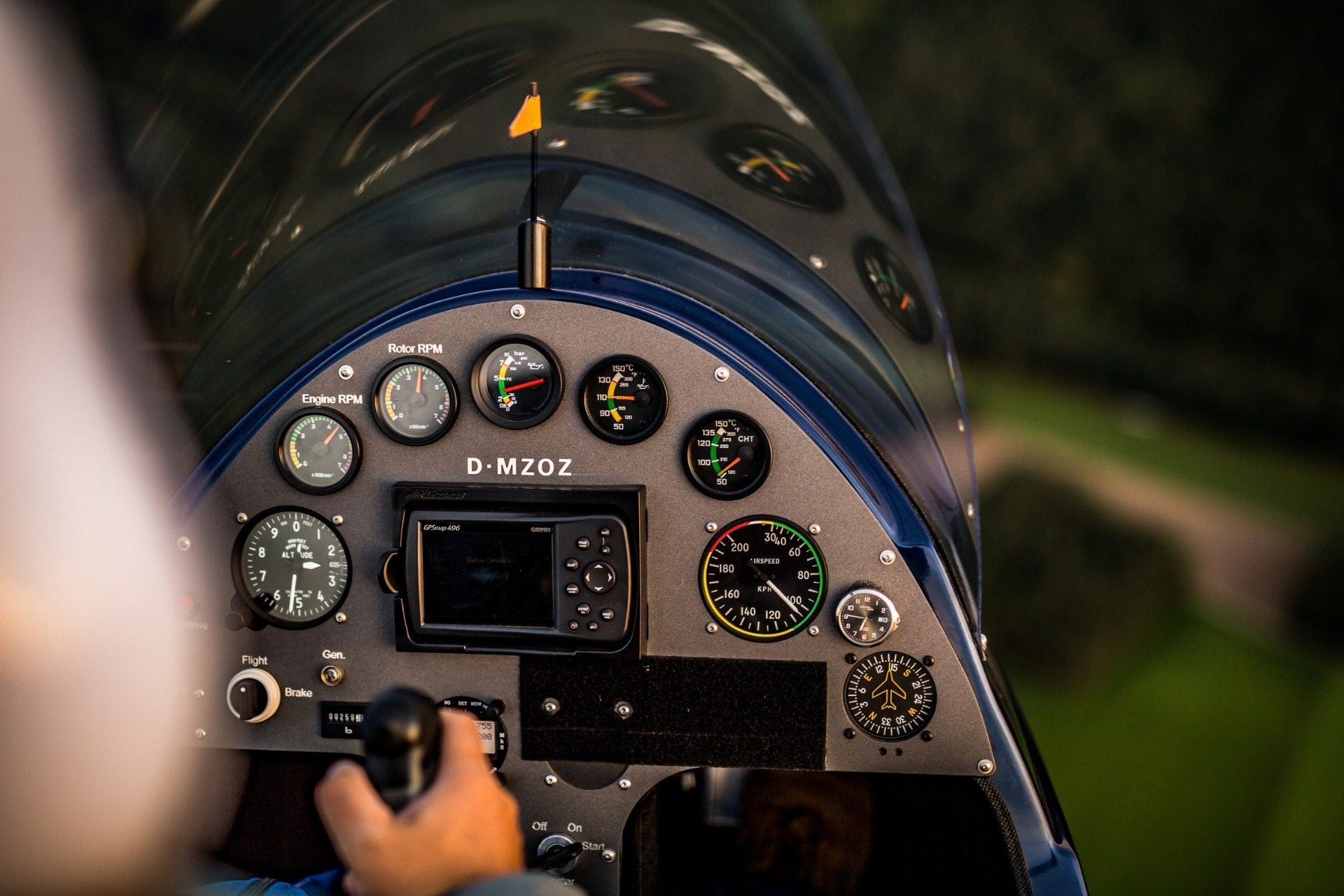 Rundflug im Tragschrauber (Gyrocopter)