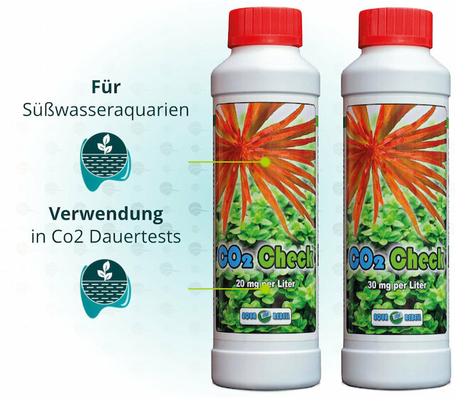 Dieses Bild zeigt die Aqua Rebell CO2 Check 250 ml Verwendungsbereiche