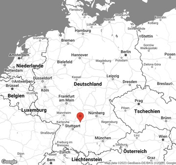 Karte von Ballonfahrt